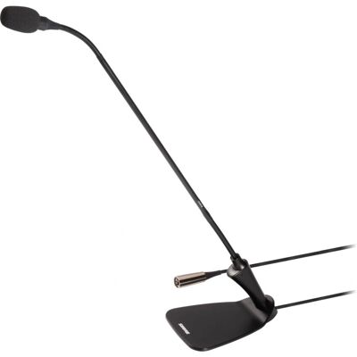 Shure CVG18D Black Conference Microphone - Cardioid, Dual Gooseneck Shure CVG18D Black Conference Microphone - Cardioid, Dual Gooseneck