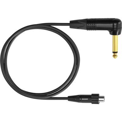 Câble instrument noir Shure WA307 0,9 m - Câble audio - Publicité Câble instrument noir Shure WA307 0,9 m - Câble audio - Publicité