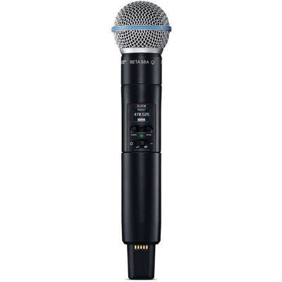 Shure SLXD2 BETA58A G59 Digitales Funk-System Shure SLXD2 BETA58A G59 Digitales Funk-System