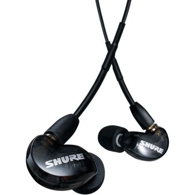 Shure Aonic 215 Universal - noir - Publicité Shure Aonic 215 Universal - noir - Publicité