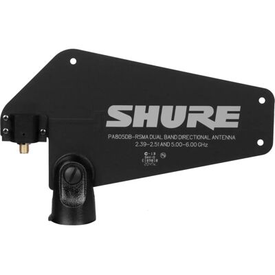 Shure PA805DB-RSMA - Antenne directive pour système GLX-D+ - Publicité Shure PA805DB-RSMA - Antenne directive pour système GLX-D+ - Publicité