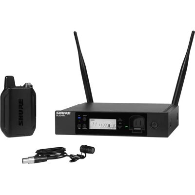 Bezdrátový mikrofonní systém Shure GLXD14R+E/85-Z4 - Bodypack, Lavalier Mikrofon Bezdrátový mikrofonní systém Shure GLXD14R+E/85-Z4 - Bodypack, Lavalier Mikrofon