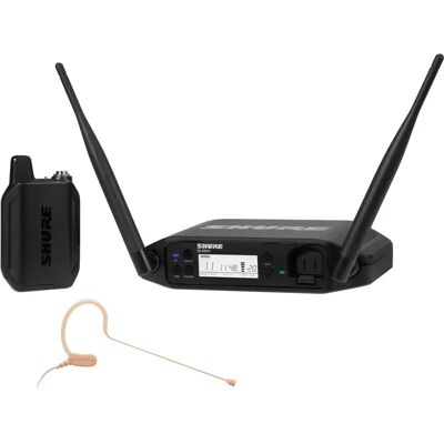 Shure Draadloos Microfoonsysteem - Dubbele Band - MX153 Headset Shure Draadloos Microfoonsysteem - Dubbele Band - MX153 Headset