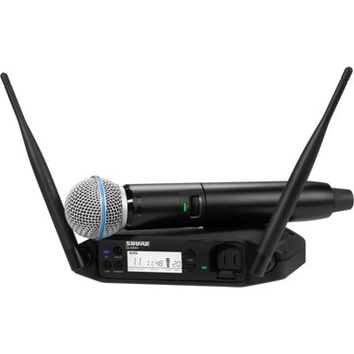 Bezdrátový mikrofonní systém Shure - Dvoufrekvenční, Beta 87A Bezdrátový mikrofonní systém Shure - Dvoufrekvenční, Beta 87A
