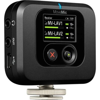 Shure MV-R-Z6 Trådlös mikrofonmottagare - Kamerahållare Shure MV-R-Z6 Trådlös mikrofonmottagare - Kamerahållare