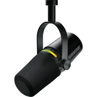 Shure MV7+ Hibrid USB/XLR mikrofon - Fekete - Mikrofon Shure MV7+ Hibrid USB/XLR mikrofon - Fekete - Mikrofon