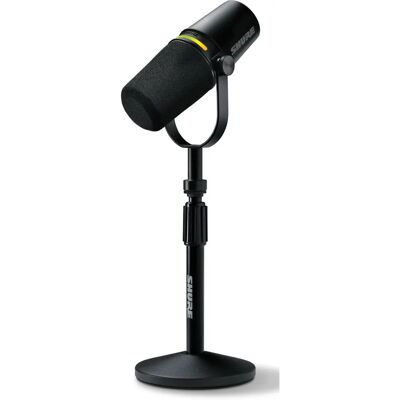 Microfone Shure MV7+ Preto - Voz/Streaming Microfone Shure MV7+ Preto - Voz/Streaming