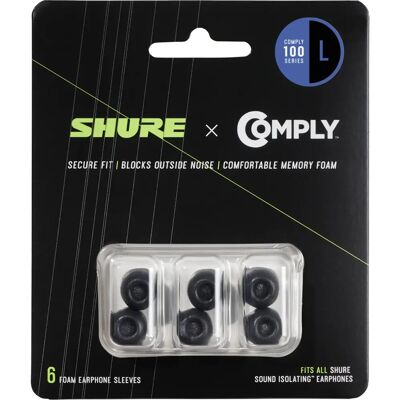 Shure EACYF1-6L Foam Ear Cushion - Headphone Accessories Shure EACYF1-6L Foam Ear Cushion - Headphone Accessories