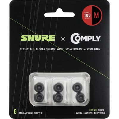 Shure EACYF1 - Middels skumøre - Hodesett-tilbehør Shure EACYF1 - Middels skumøre - Hodesett-tilbehør