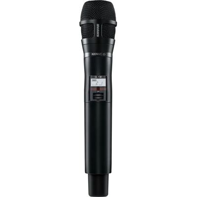 Shure QLX-D Draadloos Microfoonsysteem - N8C Zwart - Vocal Microfoon Shure QLX-D Draadloos Microfoonsysteem - N8C Zwart - Vocal Microfoon