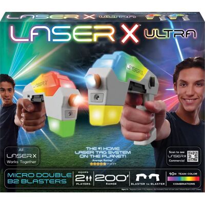 Laser X Ultra Micro Double B2 Blasters - Lelu Laser X Ultra Micro Double B2 Blasters - Lelu