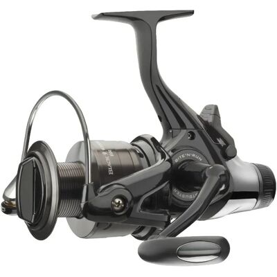 Daiwa Black Widow BR Angel- und Freilaufrolle - Karpfen Daiwa Black Widow BR Angel- und Freilaufrolle - Karpfen