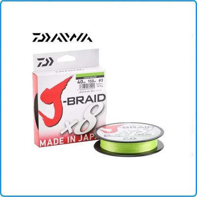Daiwa J-Braid X8 - Hochfestes Geflecht Daiwa J-Braid X8 - Hochfestes Geflecht