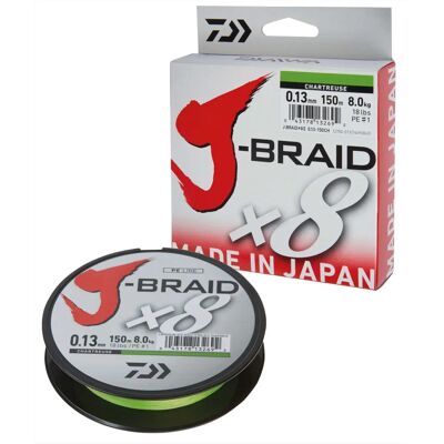 Daiwa J-Braid X8 - Hochfestes, 300m - Angelschnur Daiwa J-Braid X8 - Hochfestes, 300m - Angelschnur