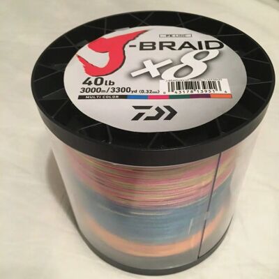 Daiwa Flerfarget J-Braid X8 - Fiskeline Daiwa Flerfarget J-Braid X8 - Fiskeline
