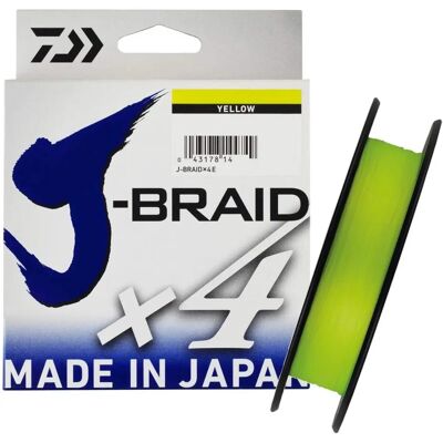 Daiwa J-braid 4 - Fil de pêche tressé - Publicité Daiwa J-braid 4 - Fil de pêche tressé - Publicité