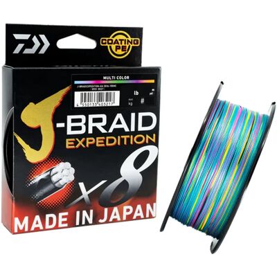Daiwa J-braid Exp X8 500 M Flettet Line - Fiskeredskap Daiwa J-braid Exp X8 500 M Flettet Line - Fiskeredskap