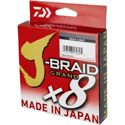 Línea de Pesca Trenzadas DAIWA J-braid Grand X8 - Resistencia a la abrasión Línea de Pesca Trenzadas DAIWA J-braid Grand X8 - Resistencia a la abrasión