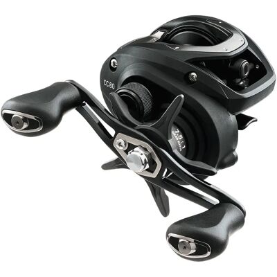 Daiwa CC80HS Carretta Da Pesca in Carbonio Nero - Carretta Daiwa CC80HS Carretta Da Pesca in Carbonio Nero - Carretta