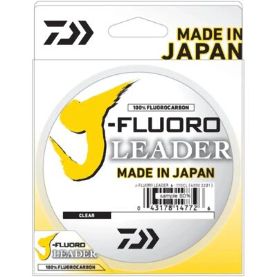 Leader da pesca in fluorocarbon Daiwa 100 yard - Chiaro 12 lb. Leader da pesca in fluorocarbon Daiwa 100 yard - Chiaro 12 lb.