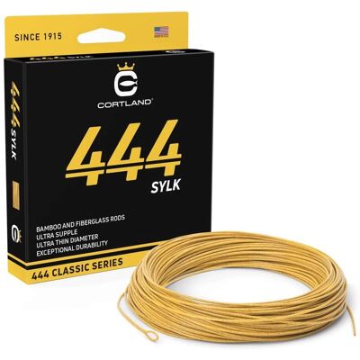 Cortland Sylk WF 27M Fly Fishing Line - High Performance Mustard Color Cortland Sylk WF 27M Fly Fishing Line - High Performance Mustard Color