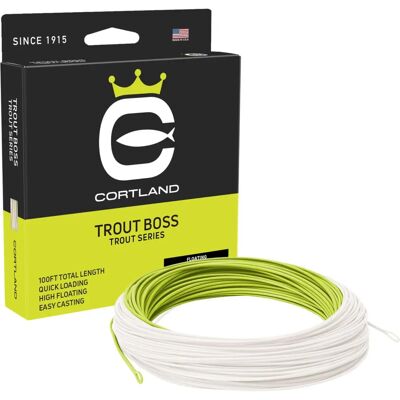 Cortland Trout Boss 30 M Fly Fishing Line - Fly Fishing Line Cortland Trout Boss 30 M Fly Fishing Line - Fly Fishing Line