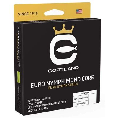 Cortland Euro Nymph Level Fly Fishing Line 27 M Transparente - Fly Fishing Line Cortland Euro Nymph Level Fly Fishing Line 27 M Transparente - Fly Fishing Line