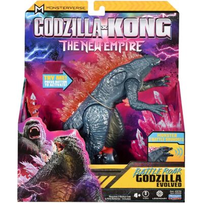 Playmates Godzilla x Kong: Nowa Imperia Deluxe Battle Roar Godzilla Evolved - 17,5 cm figurka Playmates Godzilla x Kong: Nowa Imperia Deluxe Battle Roar Godzilla Evolved - 17,5 cm figurka
