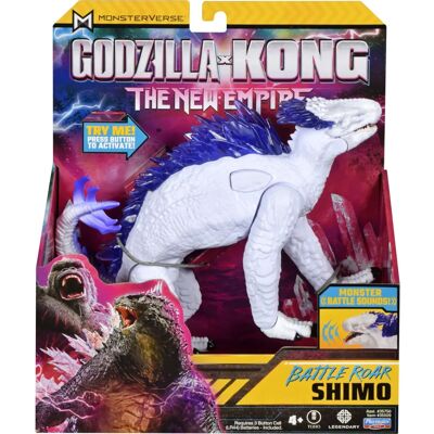 Playmates Godzilla x Kong : Le Nouveau Royaume Figurine Battle Roar Shimo - 18 cm - Publicité Playmates Godzilla x Kong : Le Nouveau Royaume Figurine Battle Roar Shimo - 18 cm - Publicité