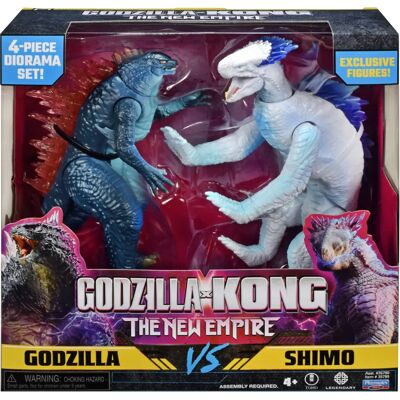 Monsterverse Godzilla X Kong : Pack de 2 Figurines - Action - Publicité Monsterverse Godzilla X Kong : Pack de 2 Figurines - Action - Publicité