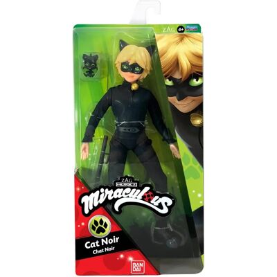 Ensemble Playmates Toys Miraculous Ladybug Cat Noir - Figurine et Accessoires Battle Wings 4+ - Publicité Ensemble Playmates Toys Miraculous Ladybug Cat Noir - Figurine et Accessoires Battle Wings 4+ - Publicité