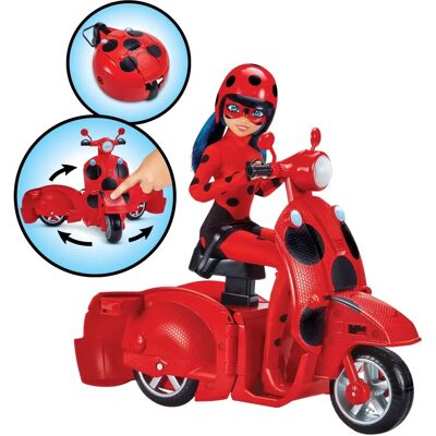 Miraculous - Kúzelná Lienka a Čierny kocúr - Scooter - Toy Set Miraculous - Kúzelná Lienka a Čierny kocúr - Scooter - Toy Set