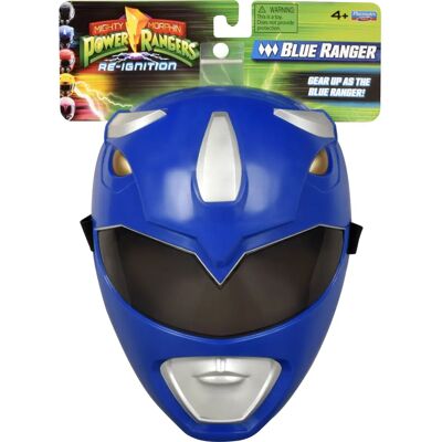 Masque Power Rangers Blue Ranger - Design authentique, Sangle réglable, Léger - Publicité Masque Power Rangers Blue Ranger - Design authentique, Sangle réglable, Léger - Publicité