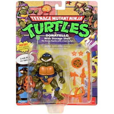 Figurine d'action Teenage Mutant Ninja Turtles Donatello - 10cm - Publicité Figurine d'action Teenage Mutant Ninja Turtles Donatello - 10cm - Publicité