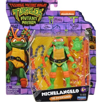Playmates Tartarughe Ninja Mutanti - Michelangelo 12cm Playmates Tartarughe Ninja Mutanti - Michelangelo 12cm