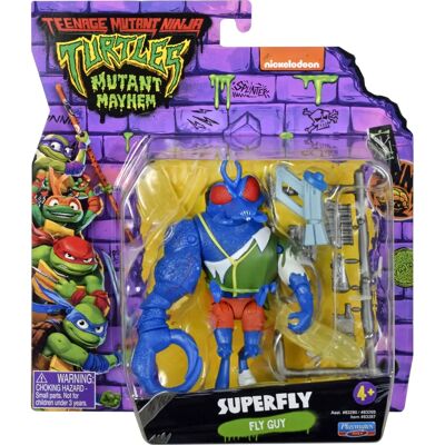 Teenage Mutant Ninja Turtles Superfly Actiefiguur - TMNT Film Teenage Mutant Ninja Turtles Superfly Actiefiguur - TMNT Film