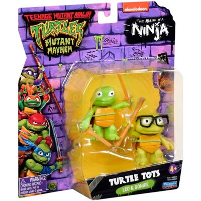 Character Options Leonardo & Donatello Tortues Ninja Figurine d'Action - Action Figure - Publicité Character Options Leonardo & Donatello Tortues Ninja Figurine d'Action - Action Figure - Publicité