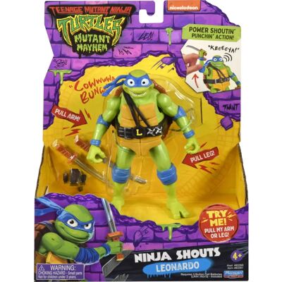 Playmates Teenage Mutant Ninja Turtles Mutant Mayhem - Ninja Shouts Leonardo Playmates Teenage Mutant Ninja Turtles Mutant Mayhem - Ninja Shouts Leonardo