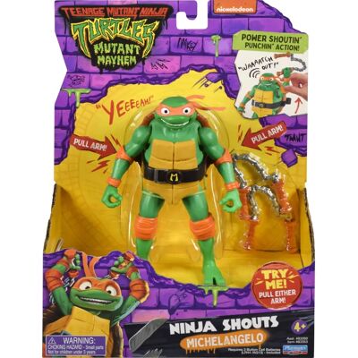 Teenage Mutant Ninja Turtles Michelangelo Actionfigur - Ninja Schreie Teenage Mutant Ninja Turtles Michelangelo Actionfigur - Ninja Schreie