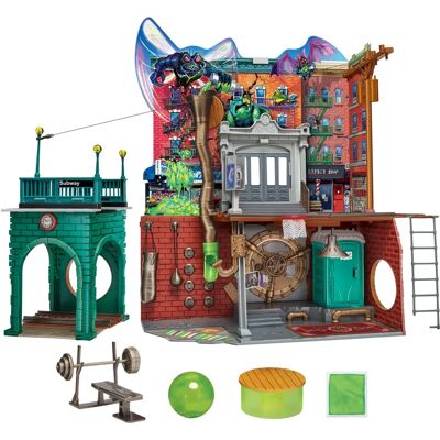 Teenage Mutant Ninja Turtles Mutant Mayhem Sewer Lair Playset - Actionfigurer Teenage Mutant Ninja Turtles Mutant Mayhem Sewer Lair Playset - Actionfigurer