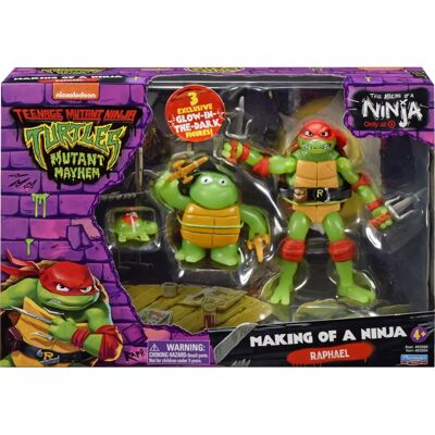 Playmates Teenage Mutant Ninja Turtles Raphael Evolution 3-pack - Action Figures Playmates Teenage Mutant Ninja Turtles Raphael Evolution 3-pack - Action Figures
