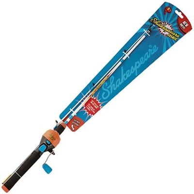 Shakespeare Cosmic Childrens Fishing Rod and Reel Combo Set - Kid's Ready to Fish Setup Shakespeare Cosmic Childrens Fishing Rod and Reel Combo Set - Kid's Ready to Fish Setup