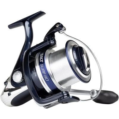 Shakespeare SALT Surf 80 Reel de Pêche Longue Distance - Résistant à l'Eau Salée - Publicité Shakespeare SALT Surf 80 Reel de Pêche Longue Distance - Résistant à l'Eau Salée - Publicité