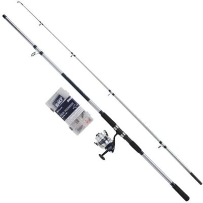 Shakespeare Salt Pier Pounder Combo 10ft 4-8oz - Pack d'Angeln Shakespeare Salt Pier Pounder Combo 10ft 4-8oz - Pack d'Angeln