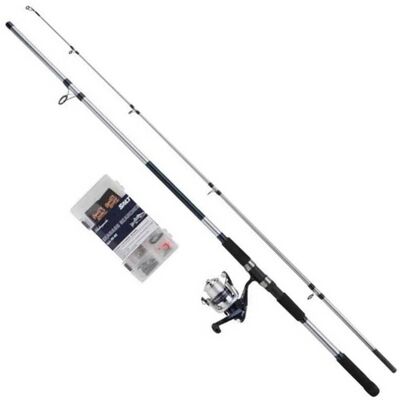 Combo Shakespeare Salt Seabass Searcher - 9ft 40-80 g - Set da pesca Combo Shakespeare Salt Seabass Searcher - 9ft 40-80 g - Set da pesca