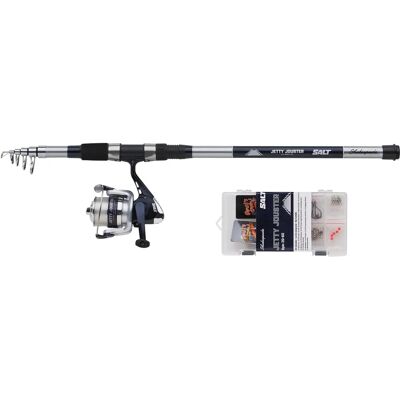 Shakespeare Salt Jetty Jouster - Spinning Combo - Fishing Type Shakespeare Salt Jetty Jouster - Spinning Combo - Fishing Type