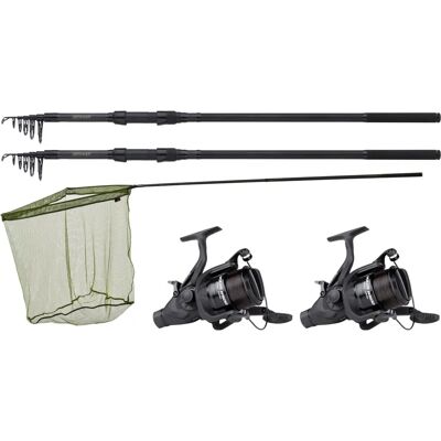 Combo de Pêche au Carpe Jrc Defender 2 - Argent 3,60 m Combo de Pêche au Carpe Jrc Defender 2 - Argent 3,60 m