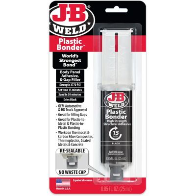 JB Weld J-b Weld 50139 Plastický spoj na karosérie a vyplňovač mezer - Černý - 25ml JB Weld J-b Weld 50139 Plastický spoj na karosérie a vyplňovač mezer - Černý - 25ml