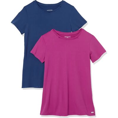 T-Shirt Donna Taglia Grande in Tessuto Elasticizzato - T-Shirt T-Shirt Donna Taglia Grande in Tessuto Elasticizzato - T-Shirt