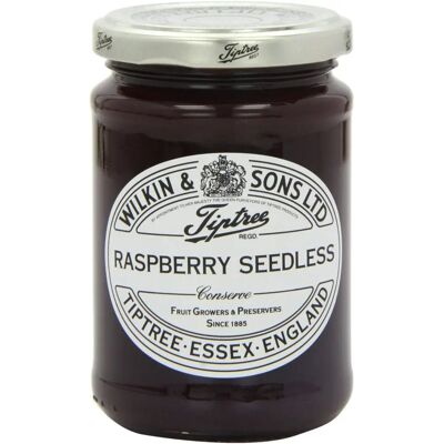Tiptree Confiture de framboises sans pépins - Confiture - Publicité Tiptree Confiture de framboises sans pépins - Confiture - Publicité